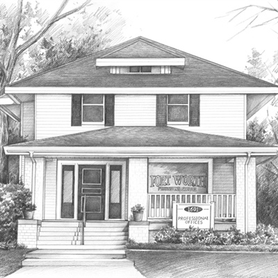 Hand Drawn Pencil Sketch Portrait of A Professional Office,by myDaVinci - myDaVinci